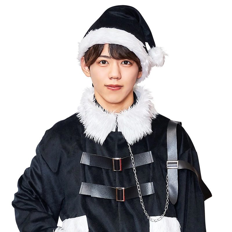 コスプレ クリスマス サンタ マニフィックノエル ブラックサンタ メンズ ブラック