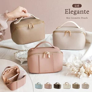 公式 Elegante コスメポーチ 化粧ポーチ