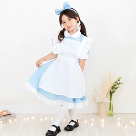 ハロウィン 衣装 子供 仮装 コスプレ アリス メイド エプロンドレス 可愛い 女の子 ハロウィーン衣装 キッズ おもしろ コスプレ子供 子ども ハロウィンコスチューム かわいい ハロウィンコスプレ コスチューム ハロウィン仮装 コスプレ衣装 ワンピース 子供用 こども